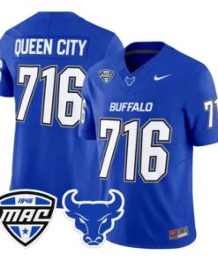 Queen City Jersey #716 Buffalo Bulls 2026 All Stitched by My Store NCAA Football Jerseys