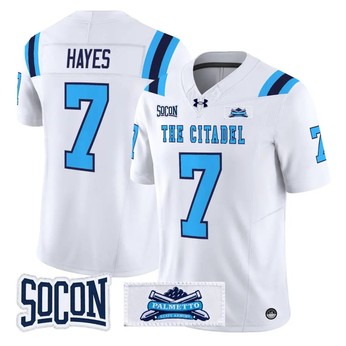Quentin Hayes Jersey #7 The Citadel Bulldogs 2026 Vapor Limited Stitched 1 Quentin Hayes Jersey #7 The Citadel Bulldogs 2026 Vapor Limited Stitched by My Store NCAA Football Jerseys