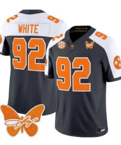 Reggie White Jersey #92 Tennessee Volunteers 2026 Stitched by My Store NCAA Football Jerseys