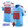 Rod_Milstead_Jersey_69_Delaware_State_Hornets_2026_Limited_Stitched_Blue_Alter - Daily Sport Fan Rod Milstead Jersey #69 Delaware State Hornets 2026 Limited Stitched by My Store NCAA Football Jerseys