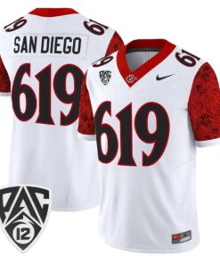 San Diego Jersey #619 San Diego State Aztecs 2026 Vapor Stitched by My Store NCAA Football Jerseys