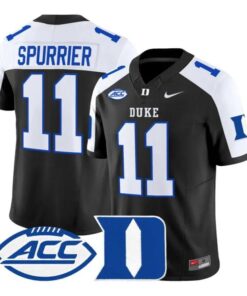 Steve_Spurrier_Jersey_11_Duke_Blue_Devils_2026_Limited_All_Stitched_Black_Alter - Daily Sport Fan Steve Spurrier Jersey #11 Duke Blue Devils 2026 Limited All Stitched by My Store NCAA Football Jerseys