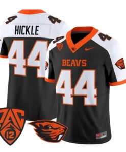 Takari_Hickle_Jersey_44_Oregon_State_Beavers_2026_Limited_Stitched_Black_Alter - Daily Sport Fan Takari Hickle Jersey #44 Oregon State Beavers 2026 Limited Stitched by My Store NCAA Football Jerseys