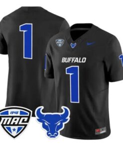 Team Jersey #1 Buffalo Bulls 2026 Limited All Stitched by My Store NCAA Football Jerseys