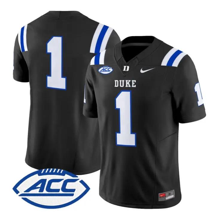 Team Jersey #1 Duke Blue Devils 2026 Vapor Limited All Stitched by My Store NCAA Football Jerseys