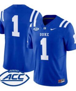 Team Jersey #1 Duke Blue Devils 2026 Vapor Limited All Stitched by My Store NCAA Football Jerseys
