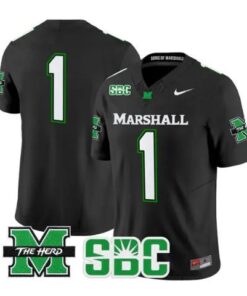 Team Jersey #1 Marshall Thundering Herd 2026 All Stitched by My Store NCAA Football Jerseys