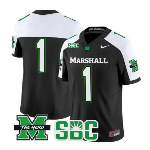 Team Jersey #1 Marshall Thundering Herd 2026 All Stitched by My Store NCAA Football Jerseys