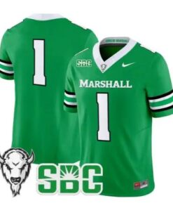 Team Jersey #1 Marshall Thundering Herd 2026 All Stitched by My Store NCAA Football Jerseys