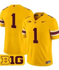 Team Jersey #1 Minnesota Golden Gophers 2026 All Stitched by My Store NCAA Football Jerseys