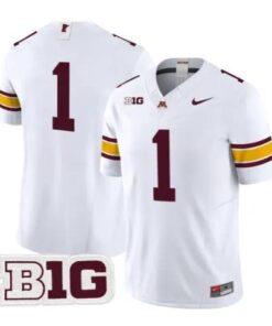 Team Jersey #1 Minnesota Golden Gophers 2026 All Stitched by My Store NCAA Football Jerseys