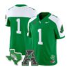 Team_Jersey_1_North_Texas_Mean_Green_2026_Vapor_Limited_Stitched_Green_Alter - Daily Sport Fan Team Jersey #1 North Texas Mean Green 2026 Vapor Limited Stitched by My Store NCAA Football Jerseys