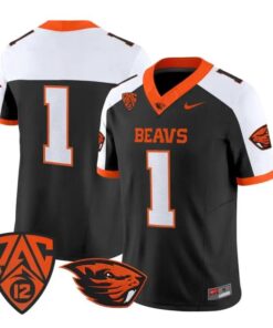 Team_Jersey_1_Oregon_State_Beavers_2026_Vapor_Limited_All_Stitched_Black_Alter - Daily Sport Fan Team Jersey #1 Oregon State Beavers 2026 Vapor Limited All Stitched by My Store NCAA Football Jerseys