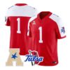 Team Jersey #1 Tulsa Golden Hurricane 2026 Vapor Limited Stitched by My Store NCAA Football Jerseys