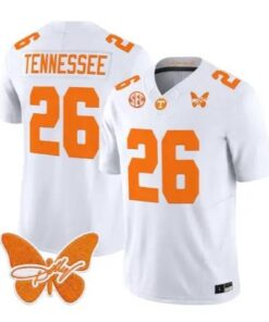 Tennessee Jersey #26 Tennessee Volunteers 2026 All Stitched by My Store NCAA Football Jerseys
