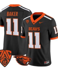 Terry Baker Jersey #11 Oregon State Beavers 2026 Vapor All Stitched by My Store NCAA Football Jerseys