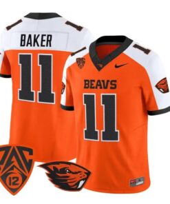 Terry Baker Jersey #11 Oregon State Beavers 2026 Vapor All Stitched by My Store NCAA Football Jerseys