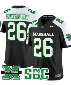 Thundering Herd Jersey #26 Marshall Thundering Herd Stitched by My Store NCAA Football Jerseys