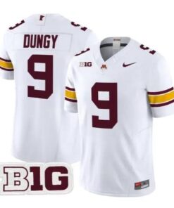 Tony Dungy Jersey #9 Minnesota Golden Gophers 2026 Stitched by My Store NCAA Football Jerseys
