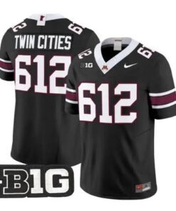 Twin Cities Jersey #612 Minnesota Golden Gophers 2026 Stitched by My Store NCAA Football Jerseys