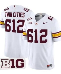 Twin Cities Jersey #612 Minnesota Golden Gophers 2026 Stitched by My Store NCAA Football Jerseys