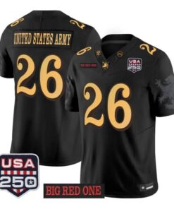 United States Army Jersey #26 Army Black Knights 2026 Vapor Limited All Stitched by My Store NCAA Football Jerseys