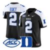 Walker Eget Jersey #2 Duke Blue Devils 2026 Vapor Limited Stitched by My Store NCAA Football Jerseys