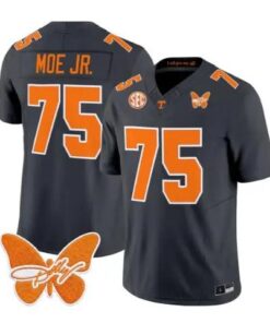 Wendell Moe Jr Jersey #75 Tennessee Volunteers 2026 Stitched by My Store NCAA Football Jerseys