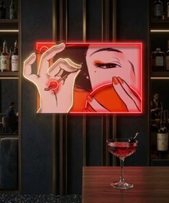 Geisha Girl LED Neon Sign Light Pop Art by VN339
