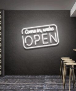 Come In, We're Open 2 Led Neon Sign Light by VN339