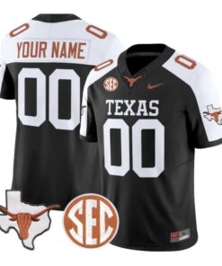Custom Texas Longhorns Jersey Name and Number 2026 Limited Stitched