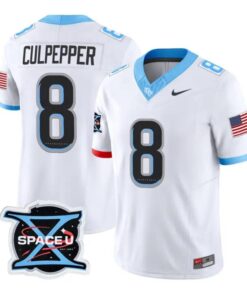 Daunte Culpepper Jersey #8 UCF Knights 2026 Mission X Vapor Limited All Stitched by My Store NCAA Football Jerseys