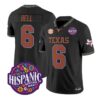 Dia Bell Jersey #6 Texas Longhorns 2026 Latino Heritage Month Stitched