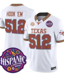 Hook 'Em Jersey #512 Texas Longhorns 2026 Latino Heritage All Stitched