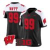 J.J._Watt_Jersey_99_Wisconsin_Badgers_2026_Vapor_Limited_Stitched_Black_Alter - Daily Sport Fan J.J. Watt Jersey #99 Wisconsin Badgers 2026 Vapor Limited Stitched by My Store NCAA Football Jerseys