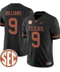 Jonah Williams Jersey #9 Texas Longhorns 2026 Limited All Stitched
