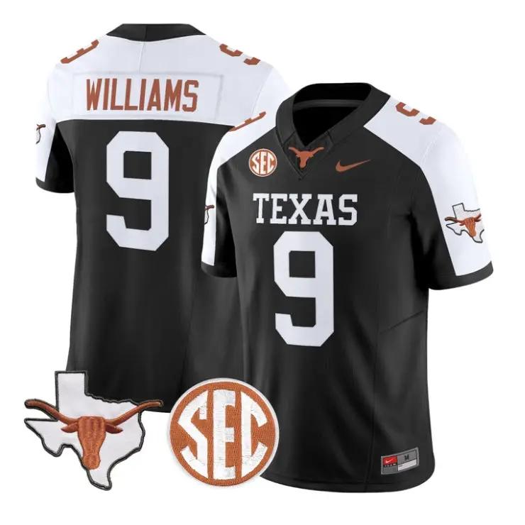 Jonah Williams Jersey #9 Texas Longhorns 2026 Limited All Stitched
