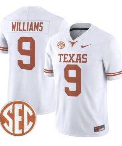 Jonah Williams Jersey #9 Texas Longhorns 2026 Limited All Stitched