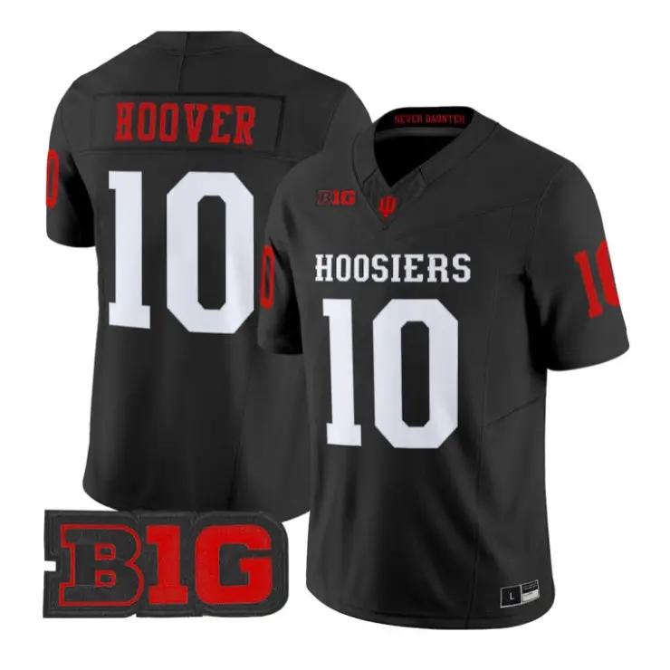 Josh_Hoover_Jersey_10_Indiana_Hoosiers_2026_Football_All_Stitched_Black - Daily Sport Fan Josh Hoover Jersey #10 Indiana Hoosiers 2026 Football All Stitched by My Store NCAA Football Jerseys