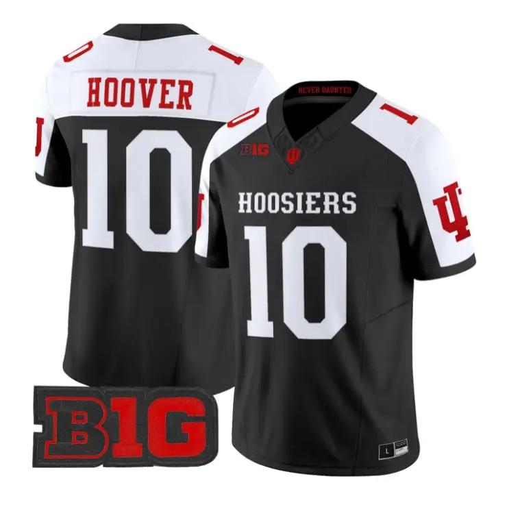 Josh_Hoover_Jersey_10_Indiana_Hoosiers_2026_Football_All_Stitched_Black_Alter - Daily Sport Fan Josh Hoover Jersey #10 Indiana Hoosiers 2026 Football All Stitched by My Store NCAA Football Jerseys