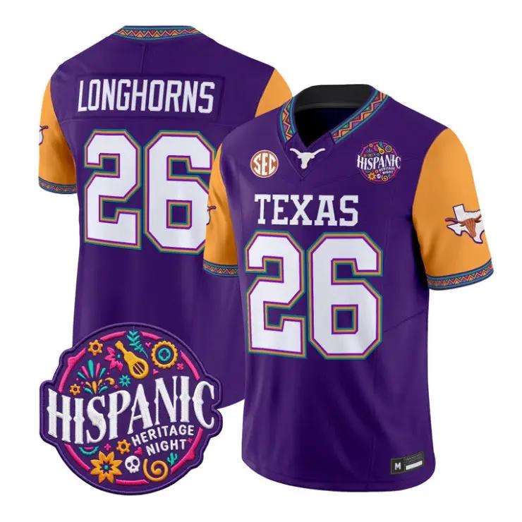 longhorns-jersey-26-texas-longhorns-2026-latino-heritage-all-stitched-01 - Daily Sport Fan Longhorns Jersey #26 Texas Longhorns 2026 Latino Heritage All Stitched