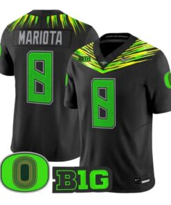 Marcus Mariota Jersey #8 Oregon Ducks 2026 Origin of Speed Vapor Limited Stitched by My Store NCAA Football Jerseys
