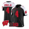 Marvin Burks Jr Jersey #4 Wisconsin Badgers 2026 Vapor All Stitched by My Store NCAA Football Jerseys