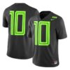 Oregon Ducks Jersey #10 Football 2018 Vapor Limited Stitched Black by My Store NCAA Football Jerseys