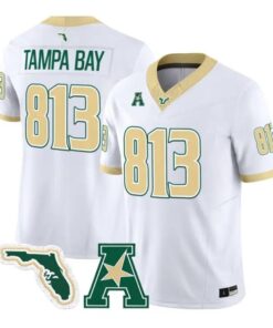 Tampa Bay Jersey #813 South Florida Bulls 2026 The Gold Standard Vapor Stitched by My Store NCAA Football Jerseys