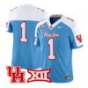 Team Jersey #1 Houston Cougars 2026 Football Vapor Limited Stitched by My Store NCAA Football Jerseys