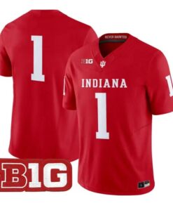 Team Jersey #1 Indiana Hoosiers 2026 Football Limited All Stitched by My Store NCAA Football Jerseys