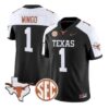 Team Jersey #1 Texas Longhorns 2026 Football Vapor Limited Stitched by My Store NCAA Football Jerseys