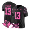 Wilson Jersey #13 Texas Tech Red Raiders Football 2026 Limited Stitched Black by My Store NCAA Football Jerseys