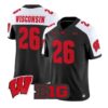 Wisconsin Jersey #26 Wisconsin Badgers 2026 Vapor Limited Stitched by My Store NCAA Football Jerseys